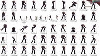 拳皇全套角色动作GIF动画（可转成序列帧）-拳皇系列GIF动态图大合集
