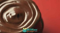 精致甜品水果蛋糕制作过程高清实拍视频素材