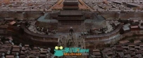 中国古城街道建筑特写视频素材