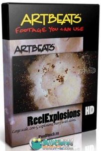 《爆炸碎片视频素材合辑》Artbeats ReelExplosions HD