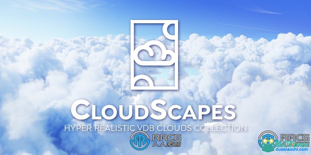 Cloudscapes超真实VDB云彩库系列Blender模型V2版