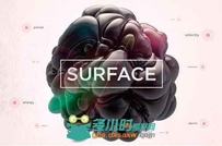 科幻风锋利表面PSD模板Surface Shapes