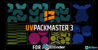 UVPackmaster Pro高效UV贴图Blender插件V3.2.0版