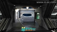宇宙飞船船员室场景环境3D模型合辑