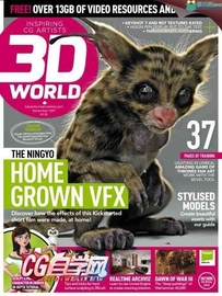 3D World世界艺术杂志2017年11月刊
