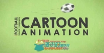 足球卡通风格文本动画AE模板 Videohive Soccer Kinetic Typography Cartoon 7834684