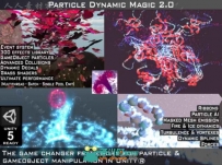 独特的粒子动态魔法效果编辑器扩充Unity游戏素材资源