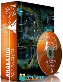 Krakatoa MY粒子渲染器Maya插件V2.7.1版