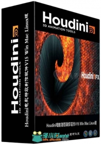 Houdini电影特效制作软件V15 Win Mac Linux版 Side Effects Software Houdini 15 W...