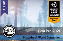 Gaia Pro地形和场景生成器Unity游戏素材资源V3.2.3版