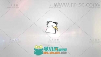 创意叠影三维标志旋转展示Logo演绎AE模板 Videohive Logo Intro Rotation 20247858