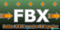 Fbx格式模型高效导入导出Blender插件V5.4.10版