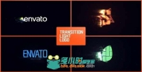 极速闪吹Logo演绎动画AE模板 Videohive Transition Light Logo 10507395