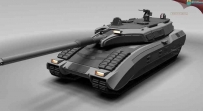 【超酷豹3】概念未来坦克3D模型，包含stp和igs文件。