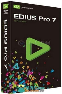 GrassValley EDIUS剪辑软件V7.4.2版 GrassValley EDIUS Pro 7.4.2 Build 0020