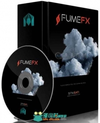 FumeFX流体模拟引擎Maya插件V3.5.7版 Sitni Sati Fume FX 3.5.7 Maya 2012-2016