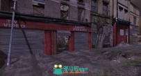 unity3d游戏场景模型Arteria3d Urban Decay City衰落的城市