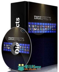VideoWall电视墙AE插件V1.0.0.0版 DigiEffects Video Wall V1.0.0 for AE