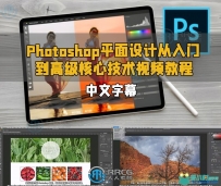 Photoshop平面设计从入门到高级核心技术视频教