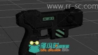 美国泰瑟电击枪Taser3D模型