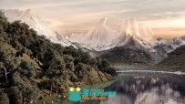 森林插件Itoo Forest Pack雪山视频教程（国外高清版）