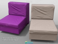 变形组合沙发3D模型合集