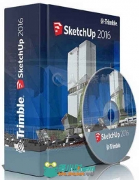 SketchUp三维设计软件2016V16.1.2105版 SKETCHUP PRO 2016 16.1.2105 WIN32 16.1.2...