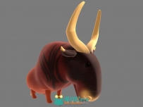 Q版羚羊3D模型