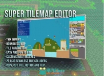 超拼贴地图2D与图片管理编辑器扩充Unity3D素材资源