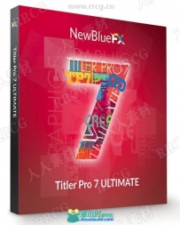 NewBlueFX Titler Pro字幕设计软件V7.2.200609版