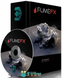 FumeFX流体模拟引擎3dsmax插件V4.1版 SitniSati FumeFX v4.1 3ds max 2013-18 Win