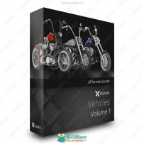 高精度摩托车汽车3D模型 CGAxis第一季