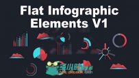 实用信息图表动画AE模板 Videohive Flat Infographic Elements V1 5046616