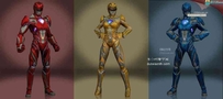 超凡战队全组+反派女王3D模型 女英雄CG资源合集下载