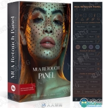 MUA Retouch Panel肖像皮肤美妆修饰PS插件V1.0.1版