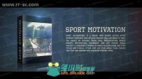 超热血摄像故障闪烁效果体育运动宣传片AE模版