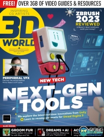 3D世界艺术杂志2023年4月刊总297期