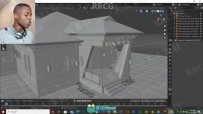 Blender与Revit逼真3D渲染场景实例制作视频教程