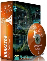 Thinkbox Krakatoa MX粒子渲染器3dsmax插件V2.9.1版
