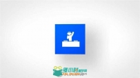 现代干净简单的标志LOGO演绎AE模板 Videohive Minimalist Logo Reveal 11177149