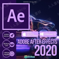After Effects CC 2020影视特效软件V17.6.0.46版