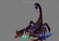 蝎子怪物3D模型