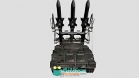 火箭坦克3D模型