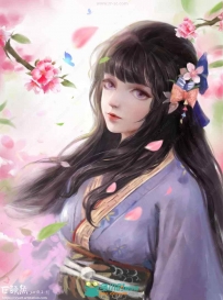 精美人物美女角色第六期原画插画合集