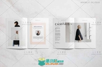 零售或服装店宣传手册indesign排版模板