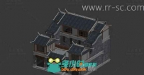 江南小别墅3D模型