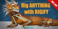 Rig Anything With Rigify角色骨骼动画Blender插件V2020.10版 附