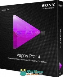 Vegas专业影视非编软件V14.0.0.252版 MAGIX VEGAS PRO 14.0.0 BUILD 252 WIN X64