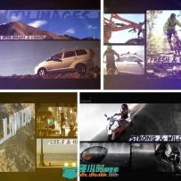 极限运动展示动画AE模板 Videohive Showreel & Demo Reel Productions 10648052