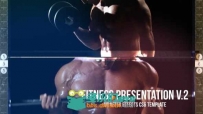 健身运动俱乐部展示动画AE模板 Videohive Fitness Presentation V.2 9195231